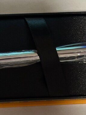 Cross Classic Ballpoint Pen Century Lustrous Chrome Twist Action (#3502) BOXED